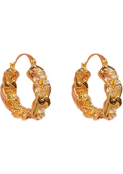 Fransız Mizaçlı Hafif Lüks Küpeler, Basit ve Çok Yönlü Küpeler (Yurt Dışından)