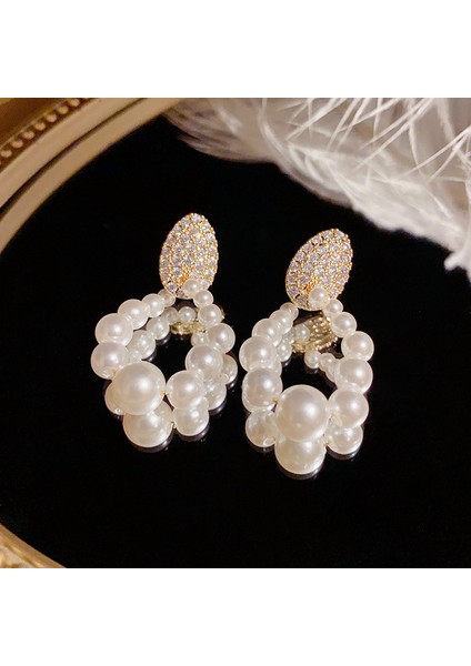 Moda Mikro Set Inci Küpeler, Yüksek Sınıf Mizaç Küpeleri (Yurt Dışından)