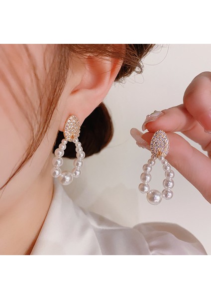 Moda Mikro Set Inci Küpeler, Yüksek Sınıf Mizaç Küpeleri (Yurt Dışından)