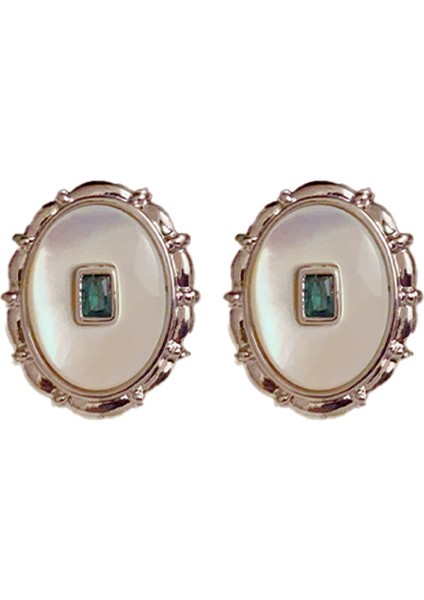 Vintage Oval Küpeler, Şık ve Çok Yönlü Küpeler (Yurt Dışından)