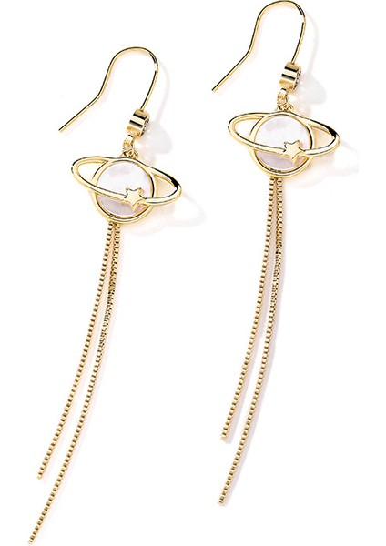 Planet Fashion Yaratıcı Küpeler, Uzun Fransız Küpeler (Yurt Dışından)