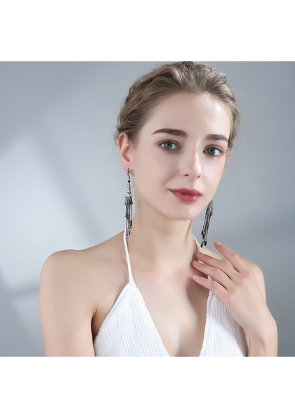 Boho Küpeler, Uzun Püsküllü Havadar Küpeler (Yurt Dışından) fiyatları