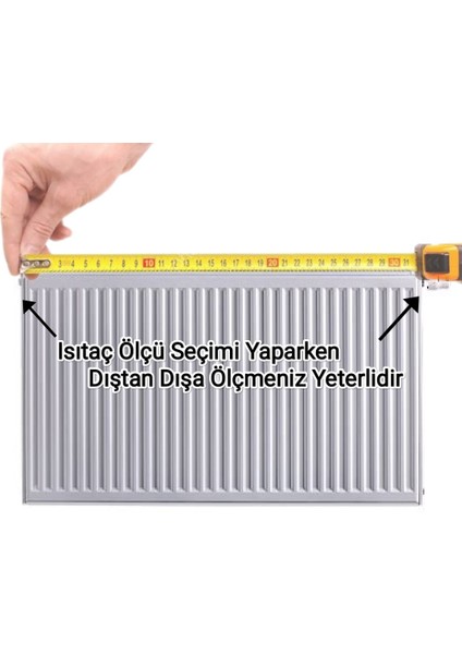 40cm Petek Üst Kanallarına Uyumlu 35cm Isı Yönlendirici *Alüminyumdur Uzayan Plastiklerden Değildir*