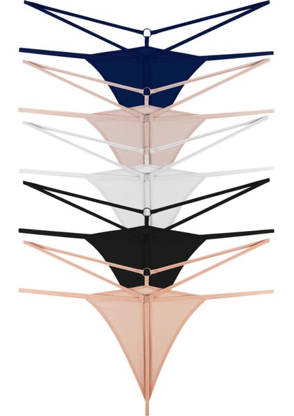 Kadın Kelebek Model Ipli String 5li Paket