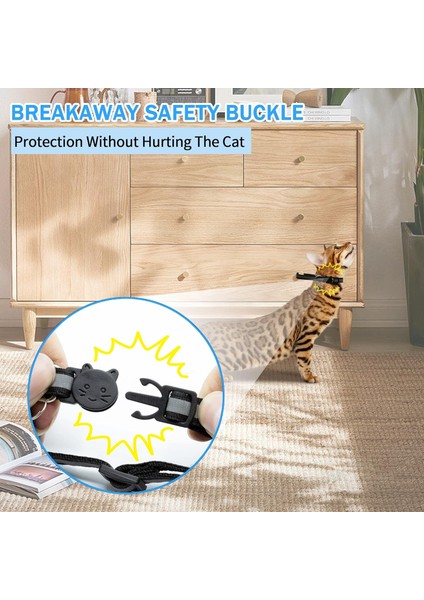Airtag Tutucu Özellikli Kedi Boyun Tasması Evcil Hayvan Yavru Köpek Kedi Boyunluk Kilitli Çan Zil Tasması Gbs Yuvalı