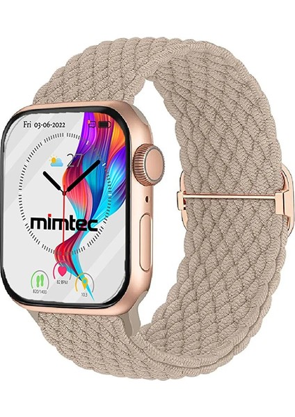 Apple Watch Uyumlu 42MM 44MM 45MM 49MM 1/2/3/4/5/6/se/7/8/9 Ultra Kordon Loop Kordon