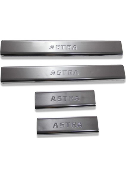 Kapı Eşiği Krom Aksesuar 4 Parça (Astra G Hb 5d Sd Sw 1998 > < 2009 Model Için Uyumlu)