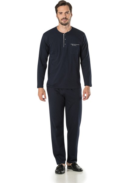 5595 Erkek Çeyizlik 5'li Rob Pijama Takım-Gri modelleri