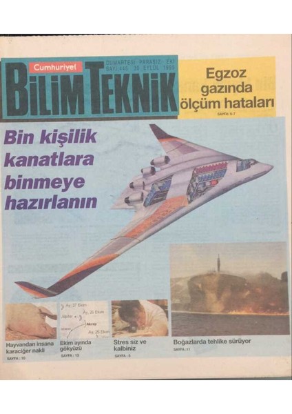 Cumhuriyet Gazetesi Bilim Teknik Eki 30 Eylül 1995 Elit Üniversiteden Kitle Üniversitesine GZ30976