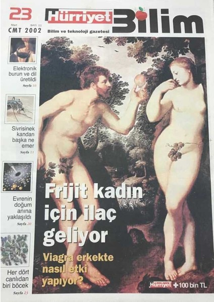 Hürriyet Gazetesi 23 Mart 2002 Bilim Eki Sayı11 -Elektronik Burun ,dil ve Ağız Üretildi GZ30587