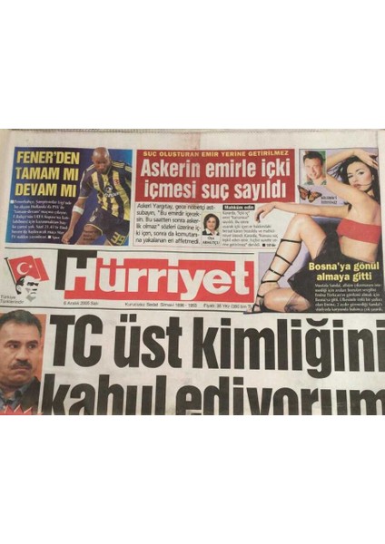 Hürriyet Gazetesi 6 Aralık 2005 -Erdoğana Yeni Zelandada Hongi Selamlaşması GZ45107 fiyatları