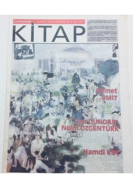Cumhuriyet Gazetesi Kitap Eki - 23 Mart 2006 - Hamdi Koç Sürgünün Kalbine Yolculuk GZ46455 fiyatları