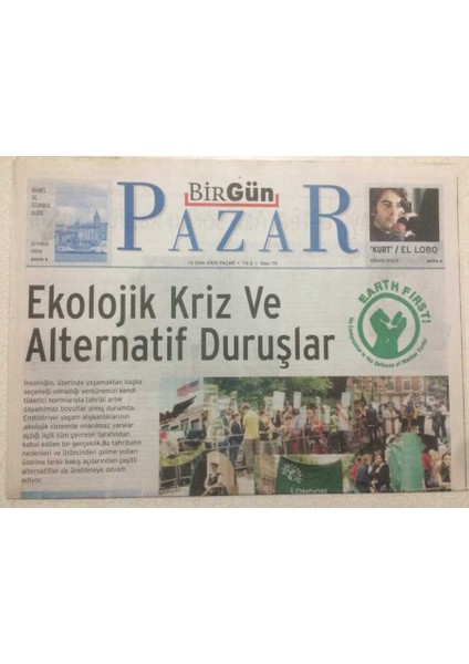 Birgün Gazetesi Pazar Eki 16 Ekim 2005 - Ekolojik Kriz ve Alternatif Duruşlar GZ47727