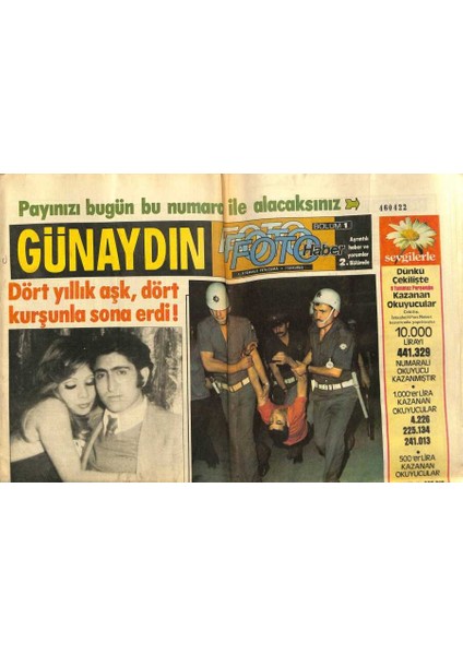 Günaydın Gazetesi 9 Temmuz 1976 - Taksi Plakası Sorunu Siyasi Tartışmaya Döküldü GZ58277