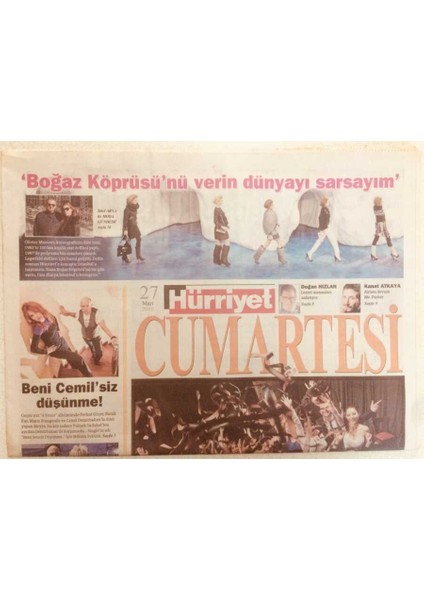 Hürriyet Gazetesi Cumartesi Eki 27 Mart 2010 - Necdet Turhanbir Zilin Peşinde Zirveye GZ40124