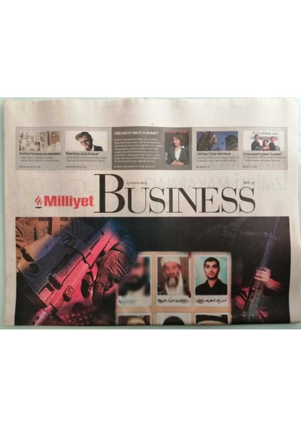 Milliyet Busıness Gazetesi 23 Kasım 2003 Atatürkten Madalyalı Izmirli Makarnacı -GZ44028