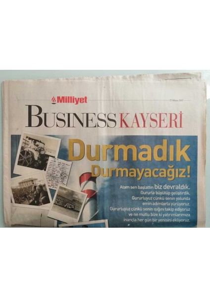 Milliyet Busıness Gazetesi 23 Mayıs 2007 Serbest Bölge Hızını Aldı Tutulmuyor - GZ37703