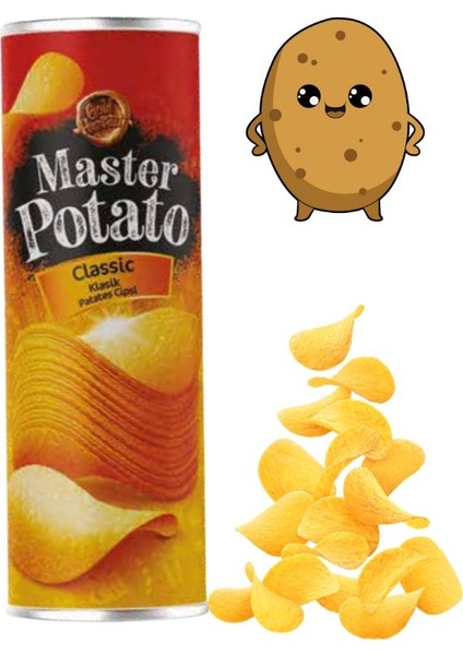 Master Patato 160GR Original Sade Patates Cips