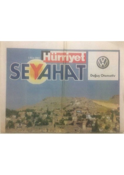 Hürriyet Gazetesi Seyahat Eki 2 Ekim 2003 - Ayşe Arman Romayı Yazdı GZ38078