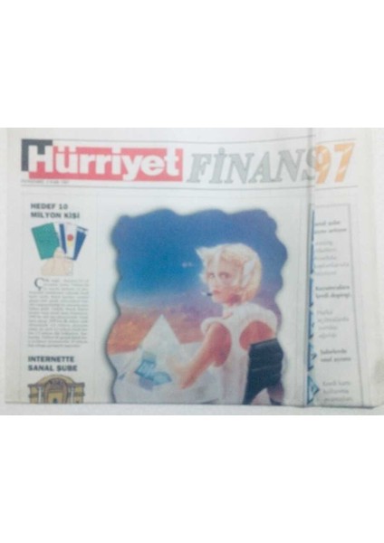 Hürriyet Gazetesi Finans Eki 4 Aralık 1997 - Bankacılığın Değişen Yüzü GZ42285
