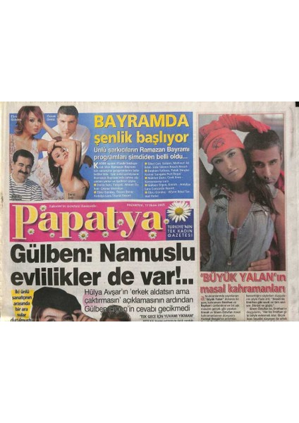 Takvim Gazetesi Papatya Eki 17 Ekim 2005 - Ünlü Sanatçı Cengiz Imren , Son Albümüyle Oldukça Iddialı Olduğunu Söylüyor GZ93728