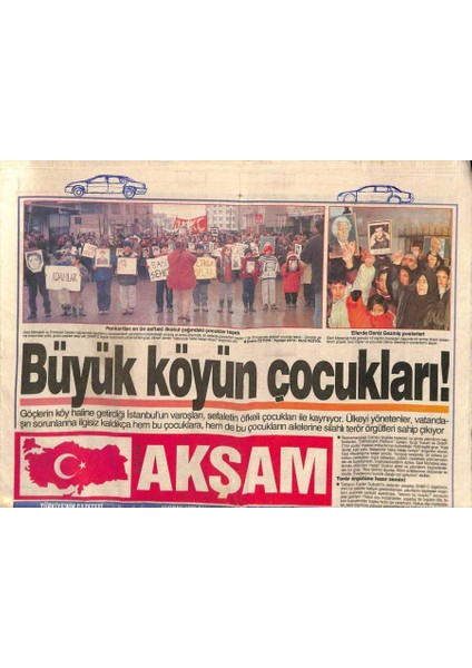 Akşam Gazetesi 16 Ocak 1996 - Ferdi Tayfur Ateş Püskürüyor GZ105084