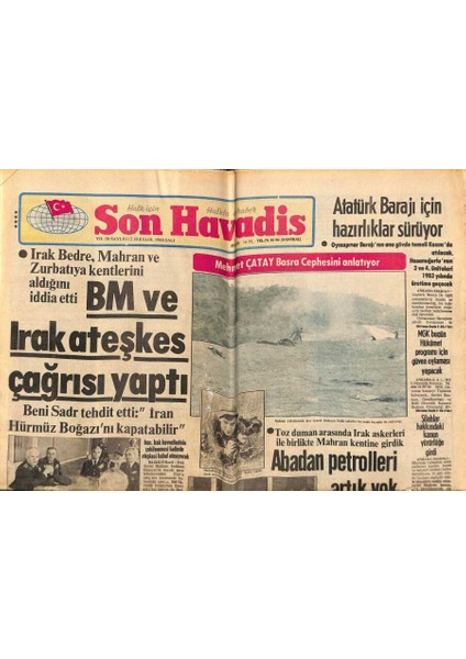Son Havadis Gazetesi 30 Eylül 1980 - Bugün Talya Otelinde Çekiliş Heyecanı ve Büyük Müzik Şöleni Var * Aysel Mutlu - Erol Büyükburç - Emel Büyükburç GZ93501
