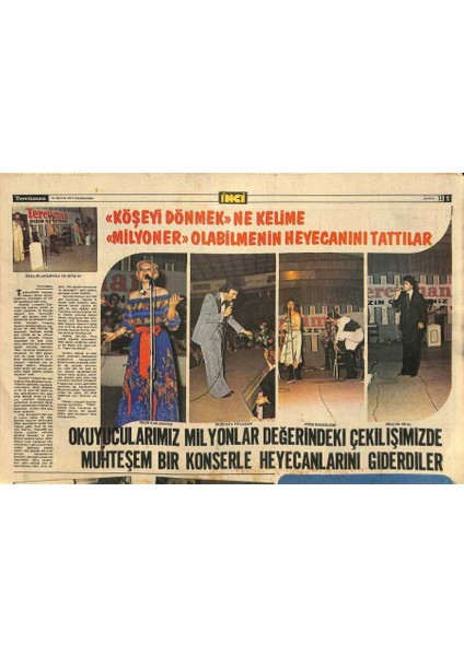 Tercüman Gazetesi Inci Eki 11 Mayıs 1977 - Alain Delon Japonyada En Sevilen Yabancı Aktör Olduğunu Ispat Etti GZ114761