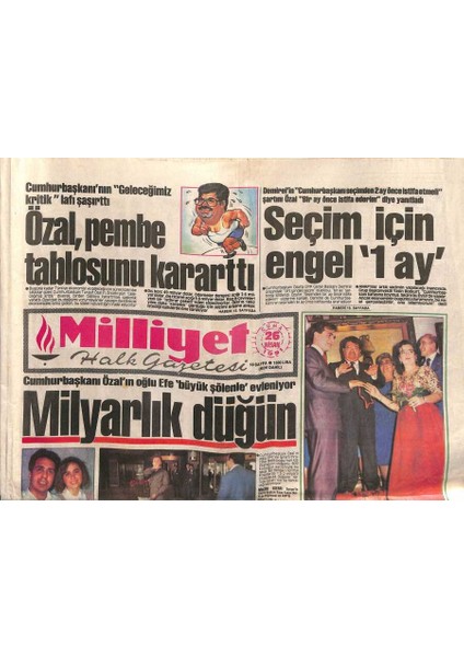 Milliyet Halk Gazetesi 26 Nisan 1991 - Işte Bayern Münih Zaferinin Kahramanları...prosinecki ve Saviçeviç GZ122914
