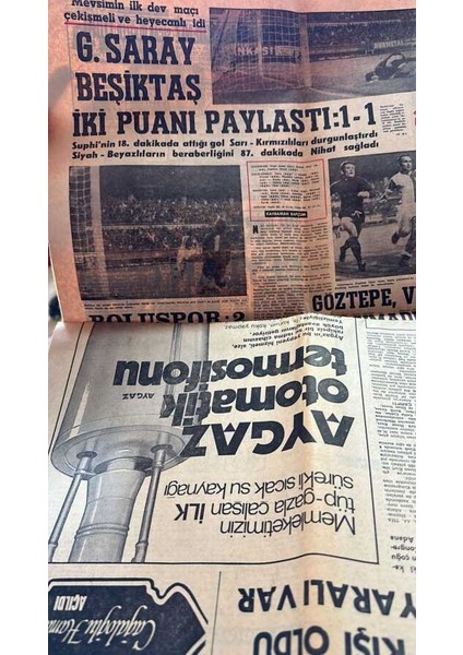 Milliyet Halk Gazetesi 25 Ekim 1970 - 1970 Güzellik Kraliçesi Afet Tuğbay ( Ceylân ) - Galatasaray Beşiktaş Iki Puanı Paylaştı 1 - 1 GZ121608 fiyatları