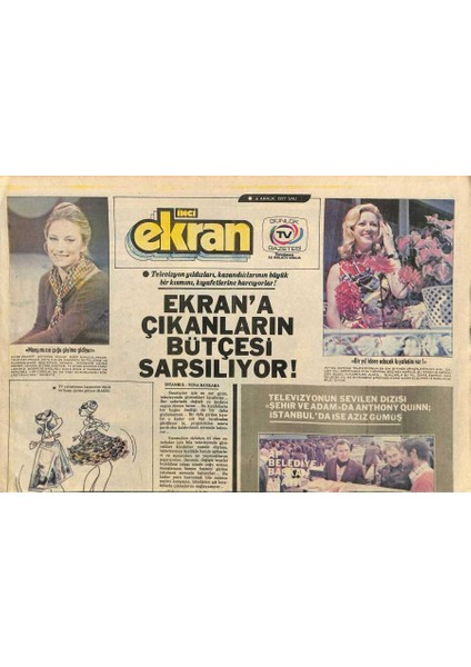 Tercüman Gazetesi Inci Eki 6 Aralık 1977 - Gökben Tv Bizim En Büyük Reklam Kaynağımız GZ114880