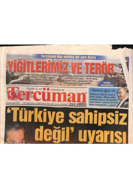 Tercüman Gazetesi 18 Şubat 2007 - Açlıktan Her Gün 18 Bin Çocuk Ölüyor GZ109615