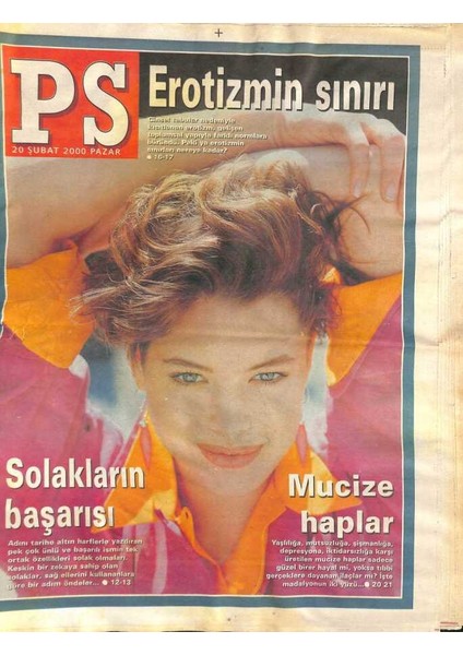 Sabah Gazetesi Ps Eki 20 Şubat 2000 - Şiir Şehri Istanbul GZ113418