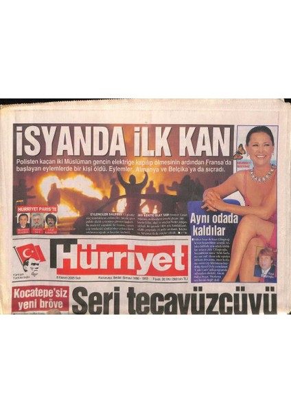 Hürriyet Gazetesi 8 Kasım 2005 - Anadoluda Içki Taraması - Duralex Fabrikalarının Değeri 80 Milyon Euro GZ92578