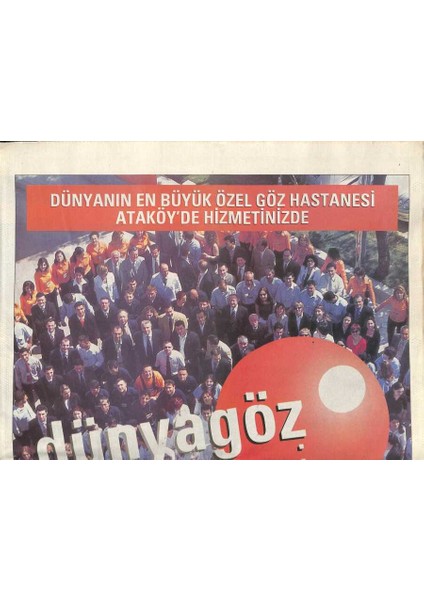 Hürriyet Gazetesi Kelebek Eki 3 Haziran 2004 - Davut Güloğlu Sanki Kırk Yaşındayım, Brad Pittin Kahve Molası GZ97371