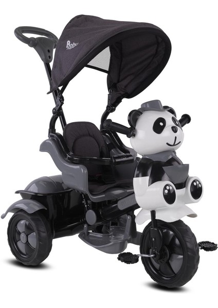 0127A Lüx Little Panda Ebeveyn Kontrollü Tenteli Müzikli Tricycle Üç Teker Bisiklet