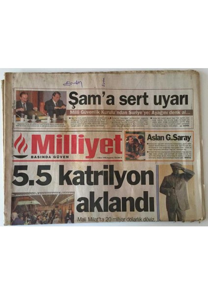 Milliyet Gazetesi 1 Ekim 1998 - Özel Üniversiteler Puanı Iyice Indirdi , Ver Parayı Al Diplomayı Oldu GZ16217