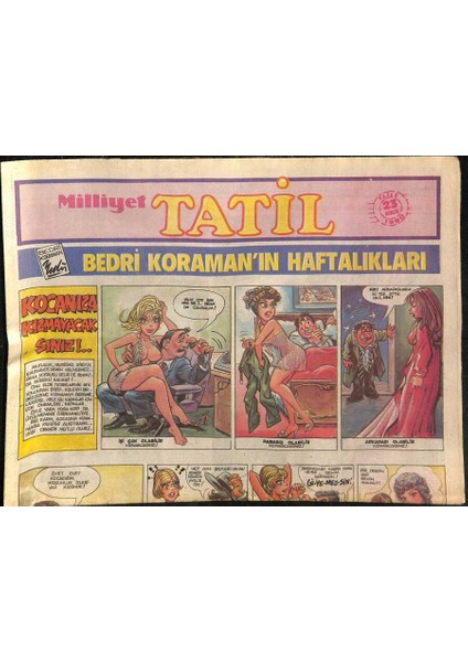 Milliyet Gazetesi Tatil Eki 23 Aralık 1990 - Uçak Arızaları Azalıyor GZ116133