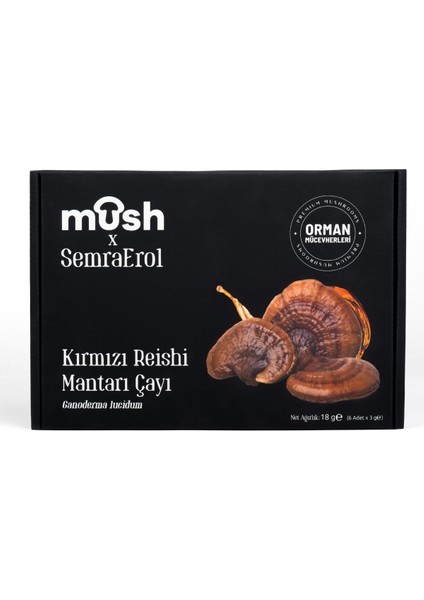 Kırmızı Reishi Mantarı Çayı (Ganoderma Lucidum)