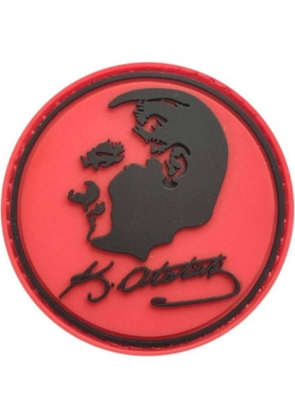 Atatürk Imzalı 3D Silikon Pvc Arma Brove