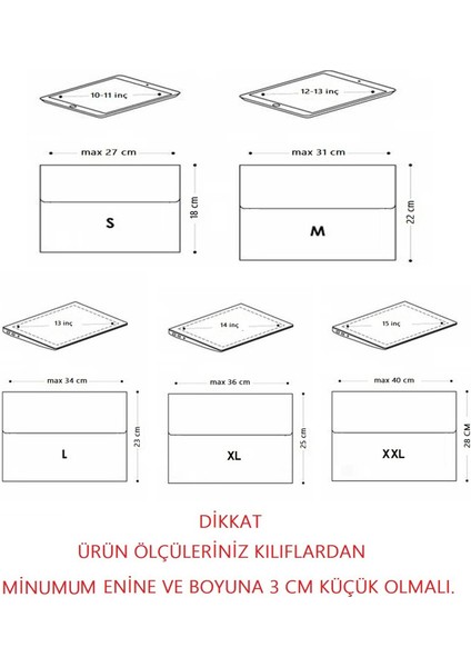 Ju Yaratıcı Tasarım  Keçe Tablet Kılıfı Fuşya Apple Samsung Asus Lenovo  Casper Tüm Markalara Uyumlu