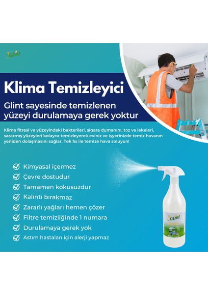 Green Industry 6 x 1 Lt. %100 Bitkisel Halı Döşeme Tül Perde Vegan Küf Temizleyici modelleri