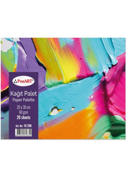 Dosyalı Kağıt Palet 20 Tabaka 20X30CM