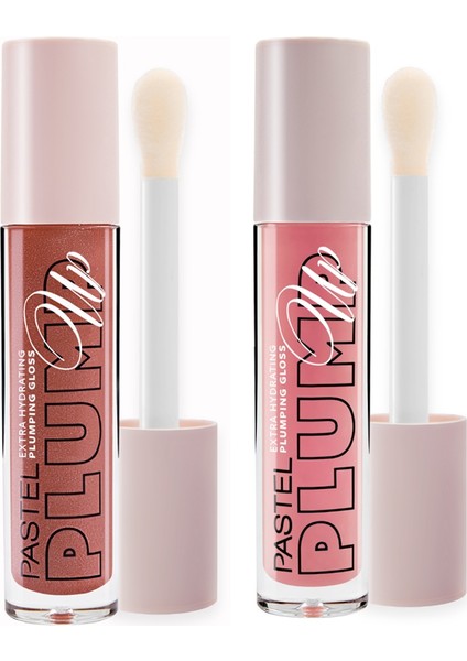 Plump Up Extra Hydrating Plumping Gloss - Dolgunlaştıran Dudak Parlatıcısı 203 ve 202 2li Set