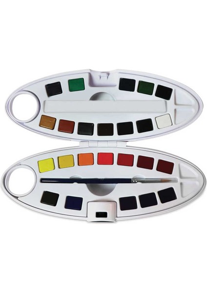 Watercolor Aquarel 24LÜ Oval Set fiyatları
