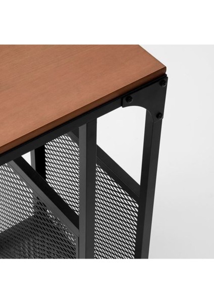 Fjallbo Bölmeli Yan Sehpa, Meridyendukkan Siyah, 33X64 cm fiyatları