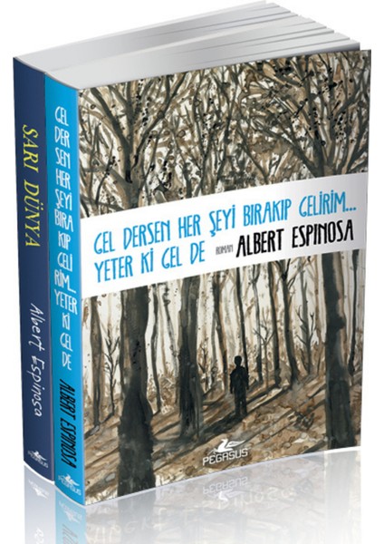 Gel Dersen Her Şeyi Bırakıp Gelirim Yeter Ki Gel De - Sarı Dünya & 2 Kitap Set Albert Espinosa