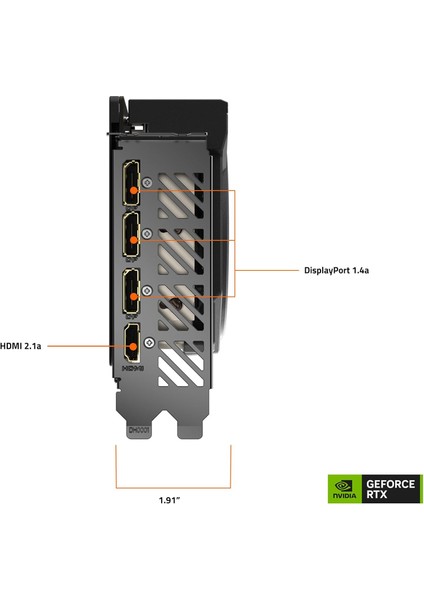 Geforce Rtx 4070 Wındforce 2x Fan Oc 12GB 192 Bit Wındforce Fan