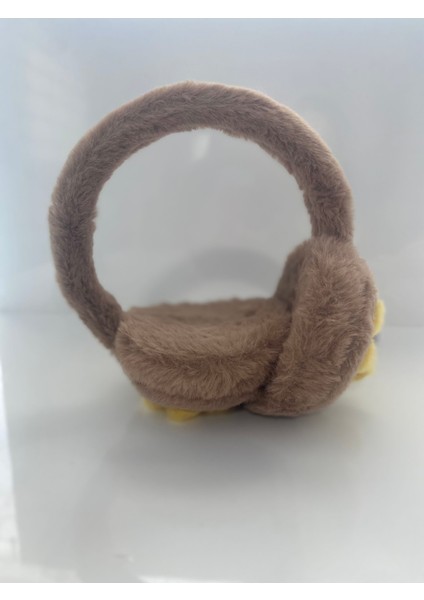 Peluş Tüylü Çiçek Figürlü Çocuk Kulaklık fiyatları