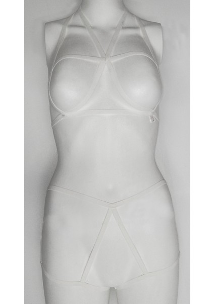 ASM1276 2 Li Kadın Ekru Karamis Bralet Takım fiyatları